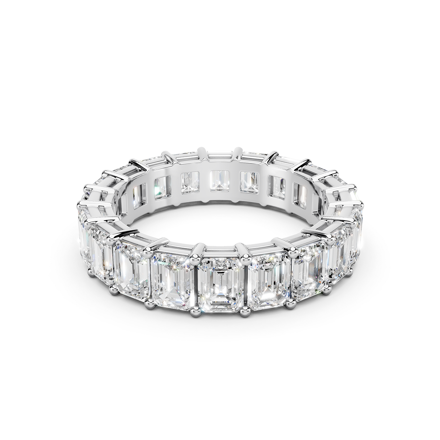 Eternity Band - EMERALD